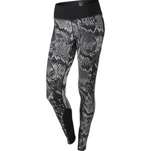 Nike Epic Lux Python Black and Grey Dri- Fit Leggings Size Small